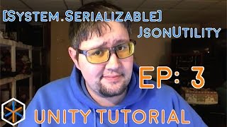 Reading Lists into Dictionaries  Unity JsonUtility Serialization Tutorial Episode 3 [upl. by Einnep]