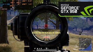 PUBG  GTX 950 2GB  Very Low  FullHD [upl. by Merry]