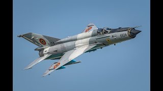 MIG 21 Lancer at BIAS 2019 Air Show [upl. by Nivi267]