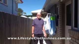 Versaline Slimline Clothesline Review  Ben Pool [upl. by Aseret]