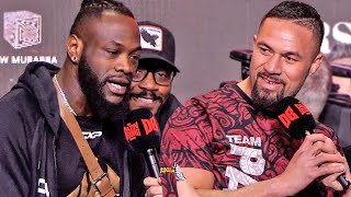 ST Baby GOODNIGHT   Deontay Wilder FINAL WORDS to Joseph Parker before Fight Night in Saudi [upl. by Enyrat295]