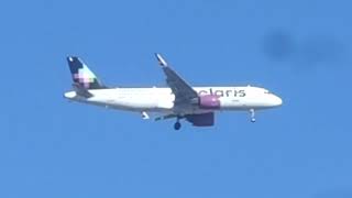 🎬✈️☁️Airbus 320neo♥️Volaris👑vuelo de llegada a la Ciudad de México✈️Fase de descenso😊AICM CDMX 2024 [upl. by Delle]