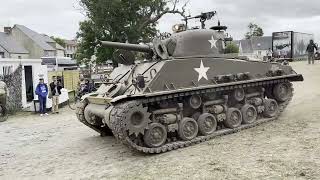 Liberation parade from Omaha Beach at DDay 80 [upl. by Axe]