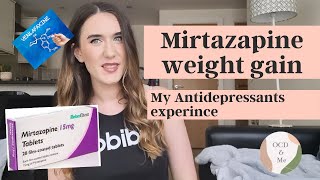 DO ANTIDEPRESSANTS CAUSE WEIGHT GAIN  Mirtazapine and Venlafaxine Review  My experince [upl. by Anilegnave]