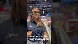 Hobie Eyewear at the ICAST Lure Tank 2024 [upl. by Elleinnod]