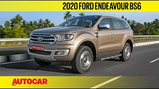 EXCLUSIVE 2020 Ford Endeavour BS6 20 Diesel Review  First Drive  Autocar India [upl. by Arquit30]