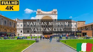 Vatican museum Sistine Chapel St Peters basilica Vatican 2023 4K walking tour [upl. by Atiugram51]