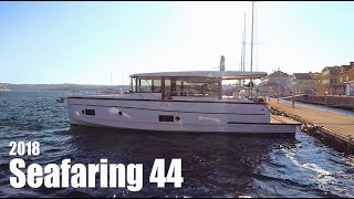 Seafaring 44 2018  Complete tour aboard [upl. by Yreved164]