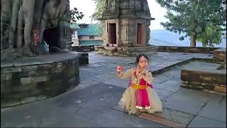 Arnima Molpha Almora  Uttrakhand  Janmashtami Contest festival dance [upl. by Iknarf14]