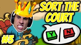 BEST KING EVER  Sort The Court Gameplay Part 3  Lets Play Sort The Court Ending [upl. by Teyut]