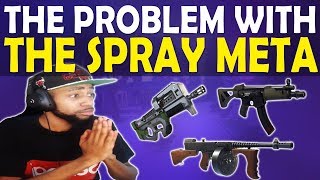 THE PROBLEM WITH SPRAY META  DAEQUAN SNIPING  Fortnite Battle Royale [upl. by Eneja]