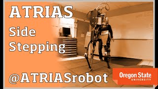 ATRIAS Robot Sidestepping [upl. by Deys]