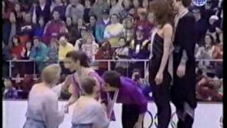 1992 Albertville Olympic Games Dance Event Medals Ceremony [upl. by Batory]