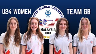 Great Britain VS Australia  Octopush World Champs 2024  U24 Womens [upl. by Ettennig398]