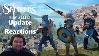 The Settlers New Allies Trailer reaction Another Age of Empires [upl. by Gnouhk]