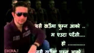 Nepali songs karaoke with lyrics Timilai Dekhera Himal Haseko [upl. by Demmahum]