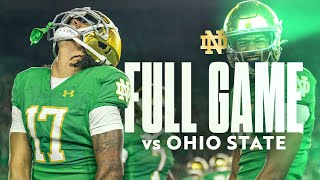 FULL GAME  Notre Dame Football vs No 6 Ohio State 2023 [upl. by Eelrac]