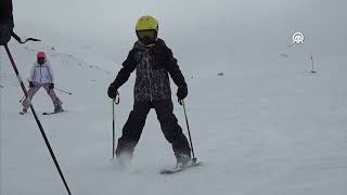 Erciyes Ski Center hosted 123 thousand people over the weekend [upl. by Callahan]