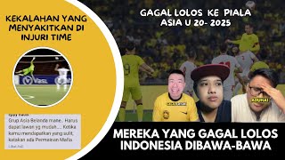 MEREKA YANG GAGALINDONESIA DI BAWA2  KUALIFIKASI PIALA ASIA U20 [upl. by Bergerac]