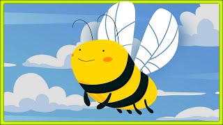 Bumble Bee Song  Nursery Rhyme for Children  Mega Fun Kids Songs [upl. by Lieno]