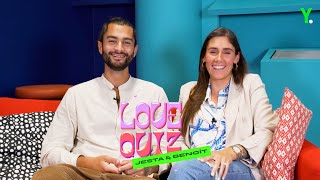 Jesta et Benoît testent leur couple sur notre Love Quiz [upl. by Rahcir54]