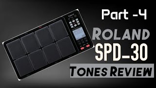 Roland spd 30  Octapad  Tones demo  part4 Church and orchestra kits  Contact7200721205 [upl. by Moll60]