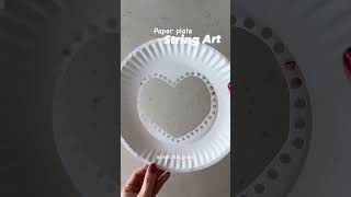 Paper plate string art [upl. by Serdna]