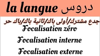 focalisation  point de vue  focalisation zéro interne externe la langue [upl. by Rape452]
