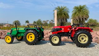 Die Tractor Unboxing  Solis 5015 4x4  John Deere 5310 4 Wheel 🛞 Drive Tractor 🚜 Real cast Model [upl. by Colvin611]