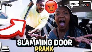 SLAMMING THE DOOR PRANK ON GIRLFRIEND [upl. by Topliffe]