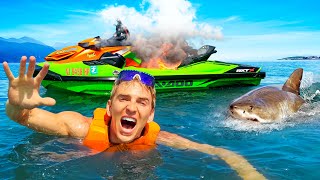 Lamborghini Jet Ski EXPLODED in the Ocean [upl. by Corrine128]