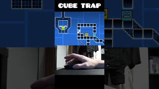 Geometry Dash Cube Trap Bad Ending 😱 [upl. by Arley]