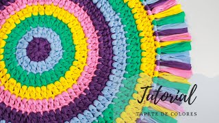 Tutorial Tapete de colores  Trapillo Pillo [upl. by Michi958]