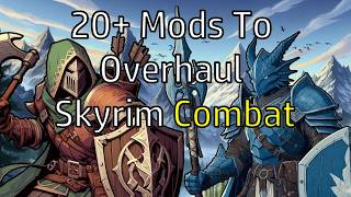 Skyrim Mods to Create a Tactical Combat RPG Experience  Console Compatible [upl. by Hanad683]