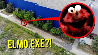 DRONE CATCHES ELMOEXE AT ABANDONED MOVIE THEATRE ATTACKED [upl. by Tull]