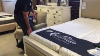 How To Keep XL Twin Mattresses From Separating Split King Adjustable Bed [upl. by Austin]