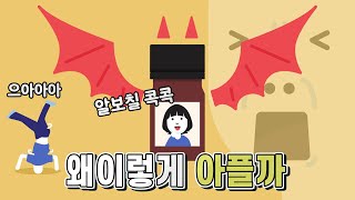 입안 상처에 알보칠을 바르면 왜이렇게 아플까 [upl. by Beshore]