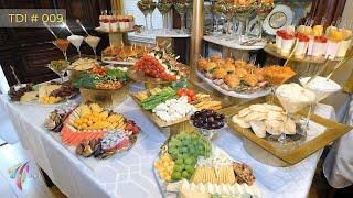 Buffet Table decorating ideas  009  Wedding Appetizer Buffet Table [upl. by Alinoel]