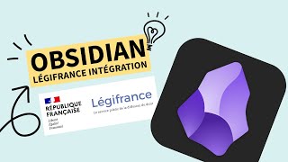 OBSIDIAN  Légifrance Intégration [upl. by Norym]