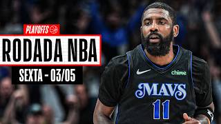 Mavs eliminam os Clippers com shows de Kyrie e Luka  Rodada NBA 0305 [upl. by Ahsotal]