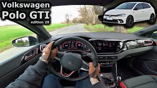 2024 Volkswagen Polo GTI edition 25  POV test drive [upl. by Eibor]