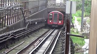 London Underground 2024Finchley Road Dollis Hill Liverpool Street amp Stratford [upl. by Enwahs]