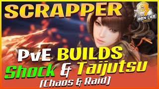 Lost Ark Scrapper PvE Build for Shock amp Taijutsu Engravings with Gameplay infighter Build [upl. by Modnar]