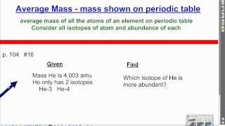 How to determine which isotope is the most abundant [upl. by Dachia]