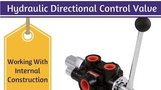 Hydraulic Directional Control Valve  Complete Lecture [upl. by Ravahs]