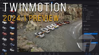 Twinmotion 20241 Preview New Features [upl. by Hujsak]