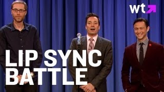 Jimmy Fallon Joseph GordonLevitt amp Stephen Merchant Lip Sync on Viral Tonight Show Episode [upl. by Burrus]