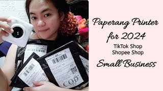 Vlog5  Paperang Printer for WAYBILL in 2024 Im still using this printer  Mishie [upl. by Lillian]