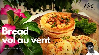 Bread Vol au vent II ब्रेड का हेल्दी नाश्ता [upl. by Kcim]