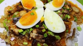 How to Cook Pancit Palabok Recipe  English [upl. by Enilec890]